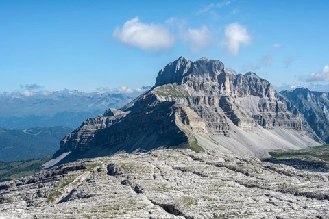 Pietra Grande and Grosté Plateau, Brenta Mountains, Brenta-Adamello Natural Park, Trentino, Italy