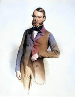 Wilhelm Conrad, 1822-1899, German banker and landowner, Historical, digitally restored reproduction