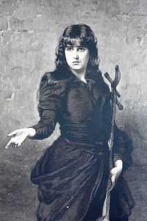 The Beggar Woman of the Pont des Arts, a literary character from the novel La Misérable du Pont des