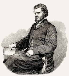Portrait of Georg Balthazar von Neumayer, Ritter von Neumayer, 1826 – 1909, German polar explorer,