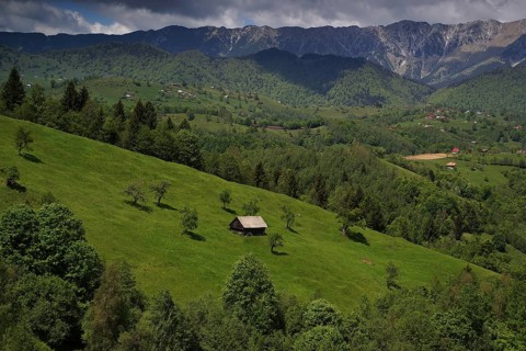 Romania, Carpathians, landscape and mountain chain, Kartaten, Romania