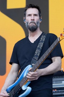 Adenau, Germany, 8.6.2024: Dogstar (bass, Keanu Reeves) play at Rock am Ring. The festival takes