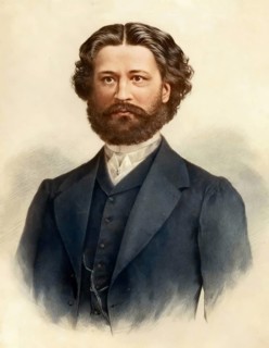 Johann Baptist Strauss II, 1825 – 1899, Austrian composer and violinist, 1879, digitally edited