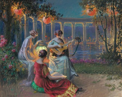 Soir de fête, also known as Evening Party, is an important work by the French painter Delphin