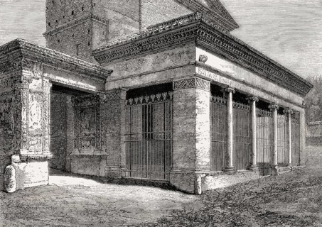 Arcus Argentariorum, San Giorgio, Velabro, Rome, Italy, 19th Century