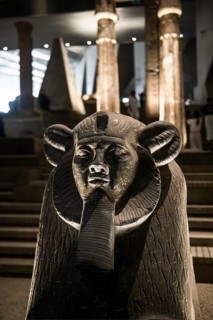 Artwork of the Pharaohs, the Grand Egyptian Museum, Grand Egyptian Museum, GEM, Giza, Cairo, Egypt