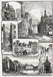 The Grassmarket, Edinburgh, Scotland, 19th century