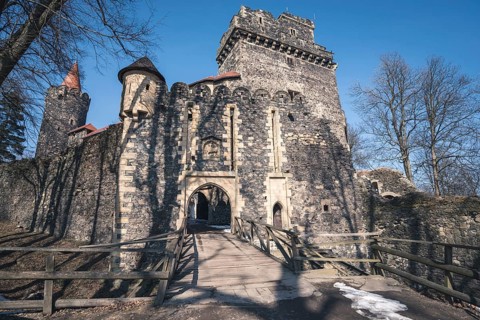 Castle Grodziec, Poland. One of the European Route of Castles and Palaces