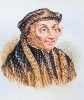 Desiderius Erasmus Roterodamus, also known as Desiderius Erasmus of Rotterdam, born between 1466