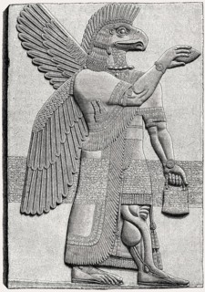 Old Babylonian Winged Genius, Mesopotamia