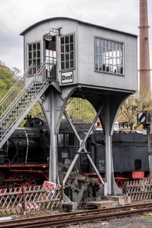 Bochum Railway Museum, museum days weekend, with many attractions such as steam locomotive rides, 3