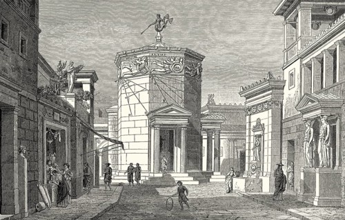 The Tower of the Winds, Athens, ancient Greece