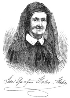 Countess Ida von Hahn-Hahn, 1805 - 1880, a German author, Ida Gräfin Hahn-Hahn, 1805-1880, eine