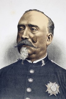 Carlos Ibánez e Ibánez de Ibero, born 1825, died 1891, Spanish field marshal. From Album Artistico,