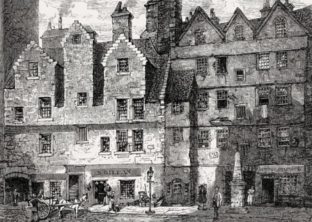 Temple Lands, Grassmarket c.1900, Edinburgh, Scotland, United Kingdom