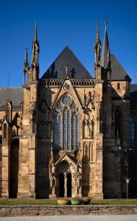 South portal, south façade, Ritterstiftskirche, St. Peter Collegiate Church, Bad Wimpfen,