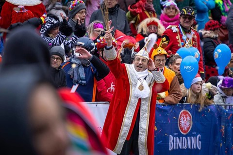 The Frankfurt Shrove Tuesday Parade will take place on 15.02.2026 under the eyes of Lord Mayor Mike