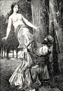 Helen with Persephone, third act, Faust II, Johann Wolfgang von Goethe