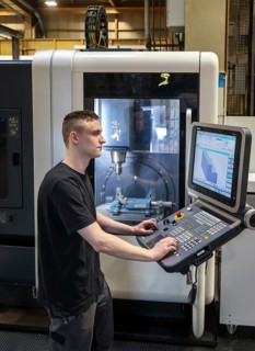 Oberhausen, North Rhine-Westphalia, Germany, Apprentices in metalworking professions. Apprentice