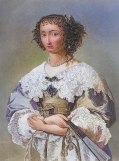 Henrietta-Maria, 1609-1669, daughter of Henry IV of France and Queen of Charles I. W.J.Edwards