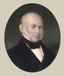 Portrait of John Quincy Adams, 1767-1848, 6th president of the United States