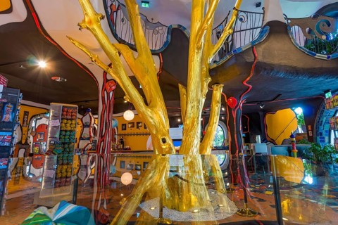Hundertwasser Architecture Interior Abensberg Bavaria Germany