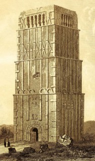 Earls Barton square defensive defence tower, All Saints' Church, Northamptonshire, Anglo-Saxon