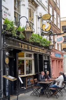 London, United Kingdom. April 9th 2026. The White Swan Pub, a Grade II listed public house at 14