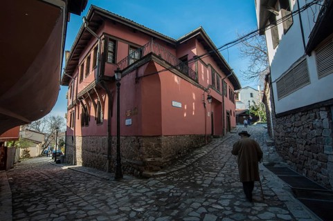 Plovdiv, Bulgaria. March 28th 2018. Bulgarian City of Plovdiv