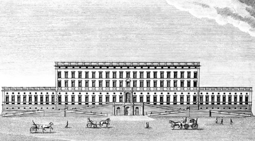 Kungliga Slottet, Royal Palace or Stockholm Palace, Stockholm, Sweden, northern view, residence of