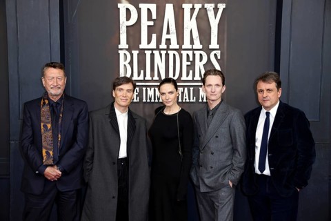 Steven Knight, Cillian Murphy, Rebecca Ferguson, Tom Harper, Guy Heeley - Berlin Premiere Peaky