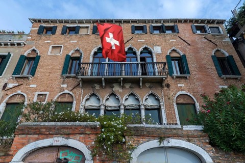 Palazzo Trevisan Degli Ulivi, Consulate of Switzerland in Venice, Veneto, Italy
