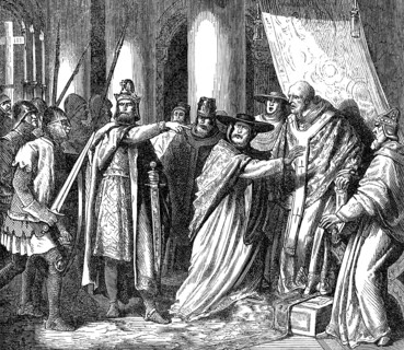 The capture of Pope Paschal II, born Ranierius, was Pope from 13 August 1099 to his death in 1118