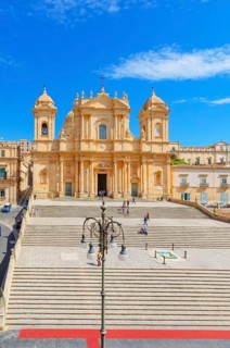 San Nicolò Cathedral, Noto, Noto Valley, Sicily, Italy