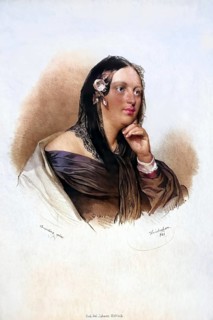 Therese von Bacheracht, née von Struve, married Baroness von Lützow (born 4 July 1804 in Stuttgart,