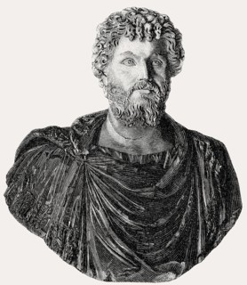 Septimius Severus or Lucius Septimius Severus Augustus, 145, 211, Roman emperor