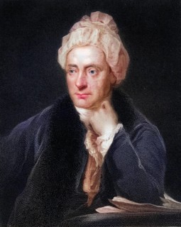 William Cowper 1731-1800, English poet. From the book Gallery of Portraits, published in 1833,