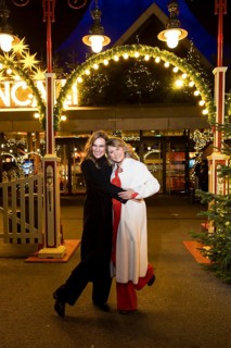 Josephin bush and Luise Bähr at the premiere of the 20th Original Roncalli Weihnachtscircus in