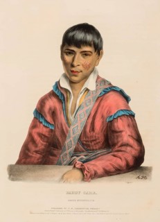 Paddy-Carr. Creek Interpreter (1838), Indians, Historical Indian tribes from North America, Charles
