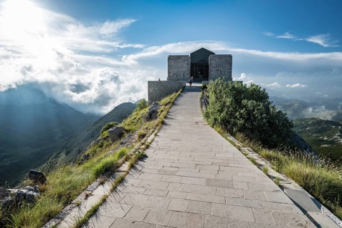 Mausoleum of Niegosz in Lovcen National Park, Montenegro