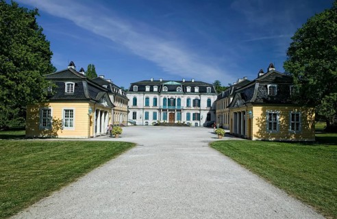 Schloss Wilhelmsthal, Wilhelmsthal Palace, Calden, Hesse, Germany