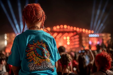 02.08.2018 Kostrzyn Nad Odra 24. Pol'andRock Festival n/z uczestnicy fani fot. P.Dziurman/REPORTER