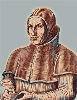 Pope Adrian VI, 1459 – 1523, Bishop of Rome from 1522 to his death