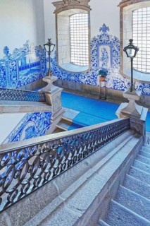 City Hall interior, Braga, Minho Province, Portugal