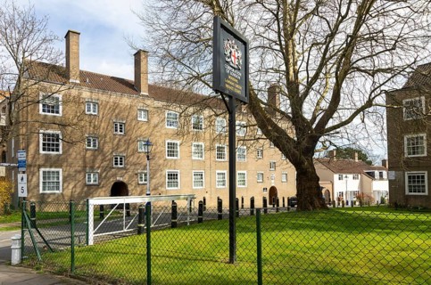 Lammas Green 1950s public housing estate, Corporation of London, Sydenham, London SE26, England, UK