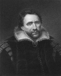 Ben or Benjamin Jonson, 1573 - 1637, an English poet and playwright