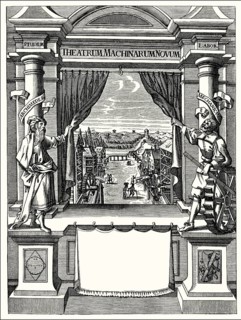 Title of Theatrum Machinarum Novum by Georg Andreas Böckler, Nürnberg, 1662, facsimile