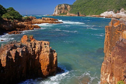South Africa, Africa, View along the Arden Route, Knysna, Garden Route