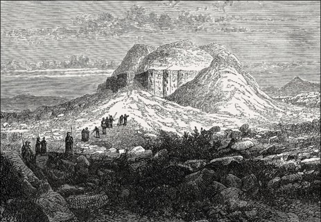 Ruins of Ur Kasdim or Ur of the Chaldeans, birthplace of the Israelite patriarch Abraham