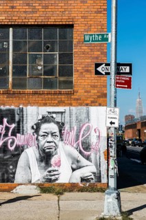 Straßenkunst, Graffiti, Williamsburg, Brooklyn, New York City, New York, USA
